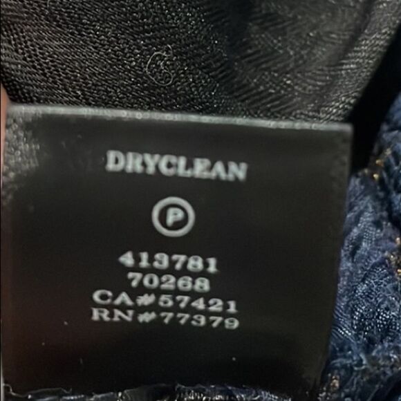 Ann Taylor Devin Fit Embroidered Cropped Ankle Trousers Sz 6 - Picture 6 of 7